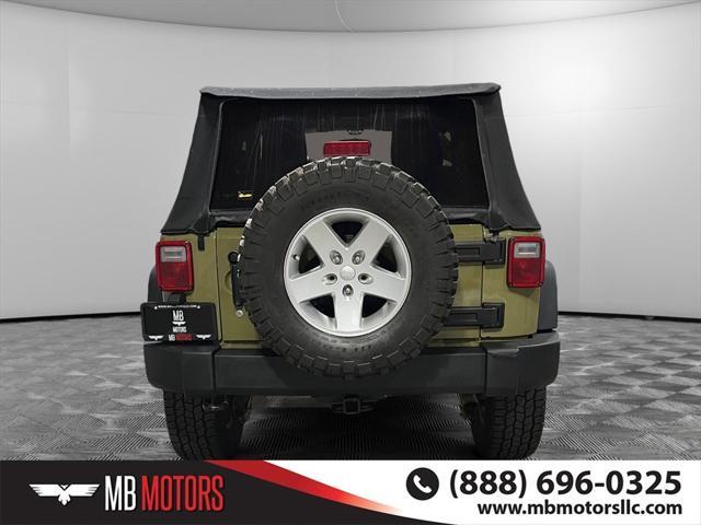 used 2013 Jeep Wrangler car, priced at $13,850