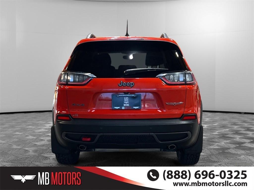 used 2021 Jeep Cherokee car, priced at $19,500