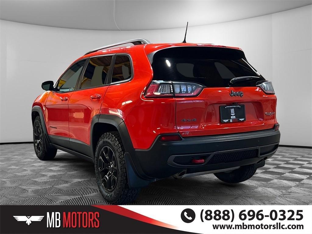 used 2021 Jeep Cherokee car, priced at $19,500