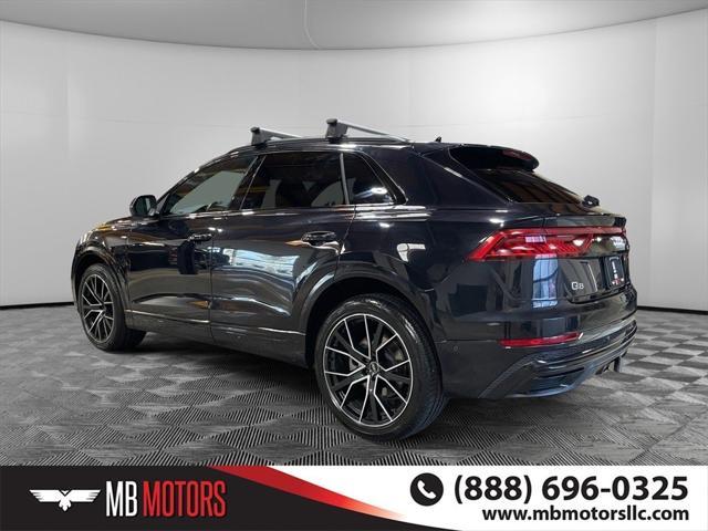 used 2021 Audi Q8 car, priced at $38,995