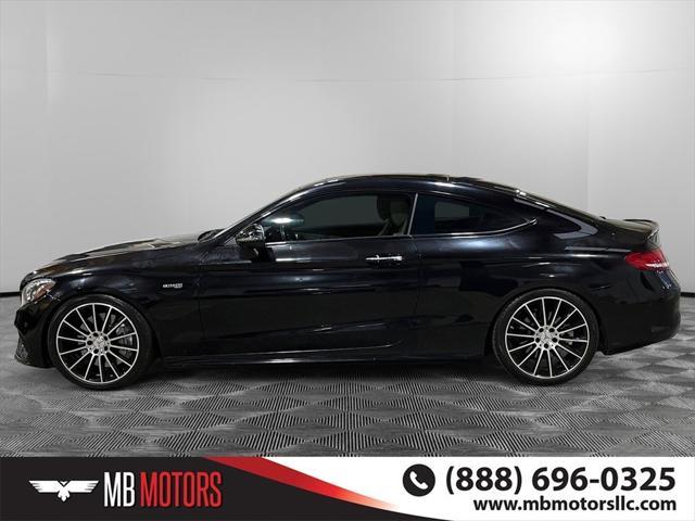 used 2017 Mercedes-Benz AMG C 43 car, priced at $19,995