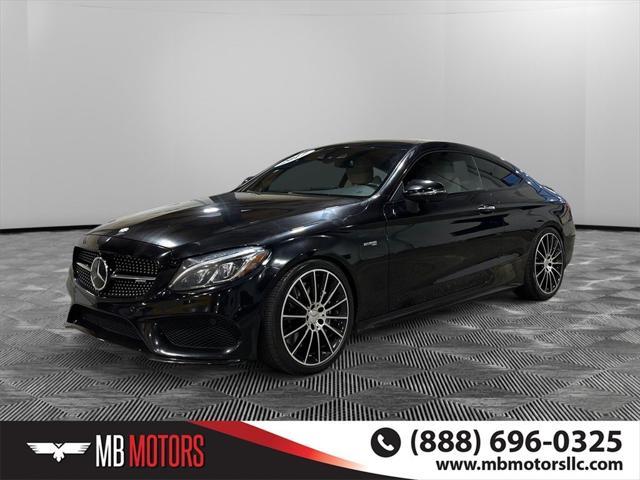 used 2017 Mercedes-Benz AMG C 43 car, priced at $19,995