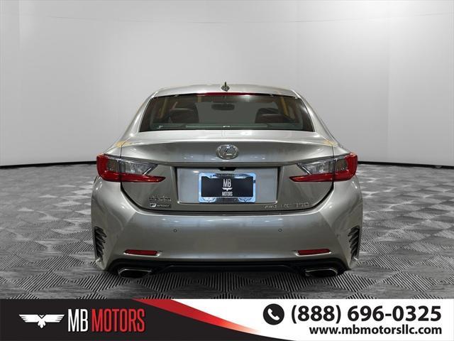 used 2016 Lexus RC 350 car, priced at $25,500