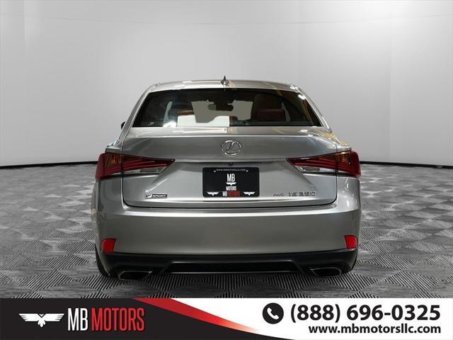 used 2017 Lexus IS 350 car, priced at $30,850