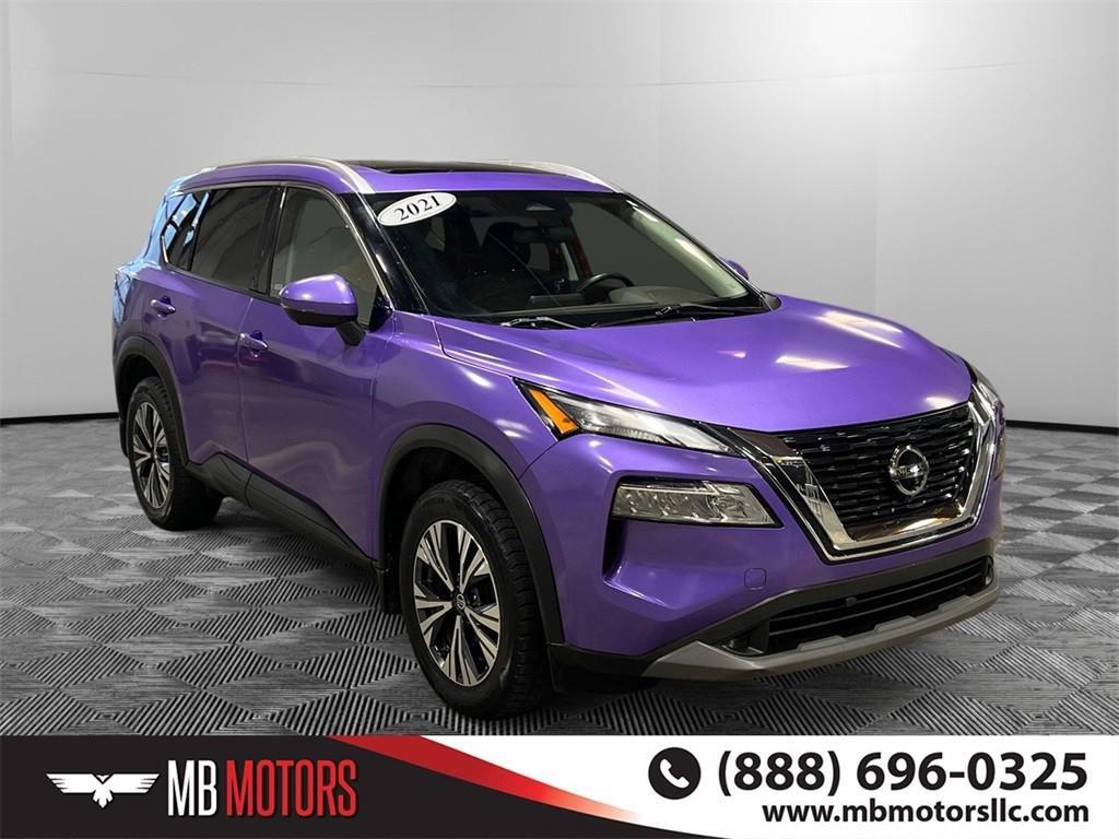 used 2021 Nissan Rogue car, priced at $18,500