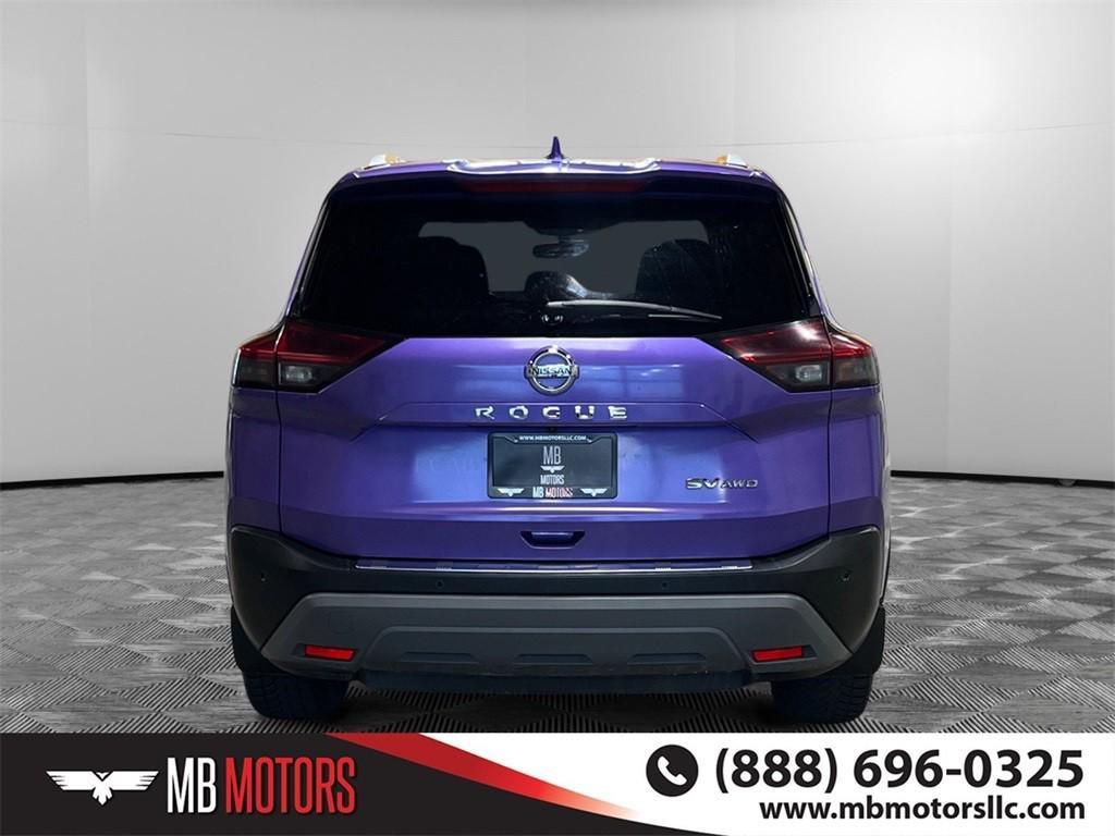 used 2021 Nissan Rogue car, priced at $18,500