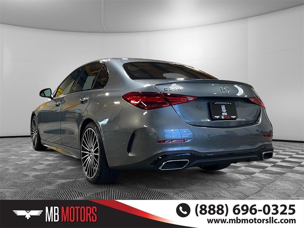 used 2024 Mercedes-Benz C-Class car, priced at $36,998