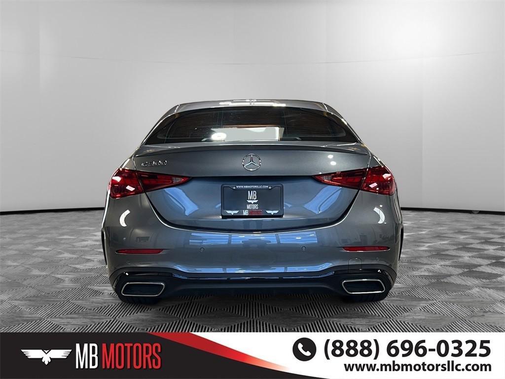 used 2024 Mercedes-Benz C-Class car, priced at $36,998