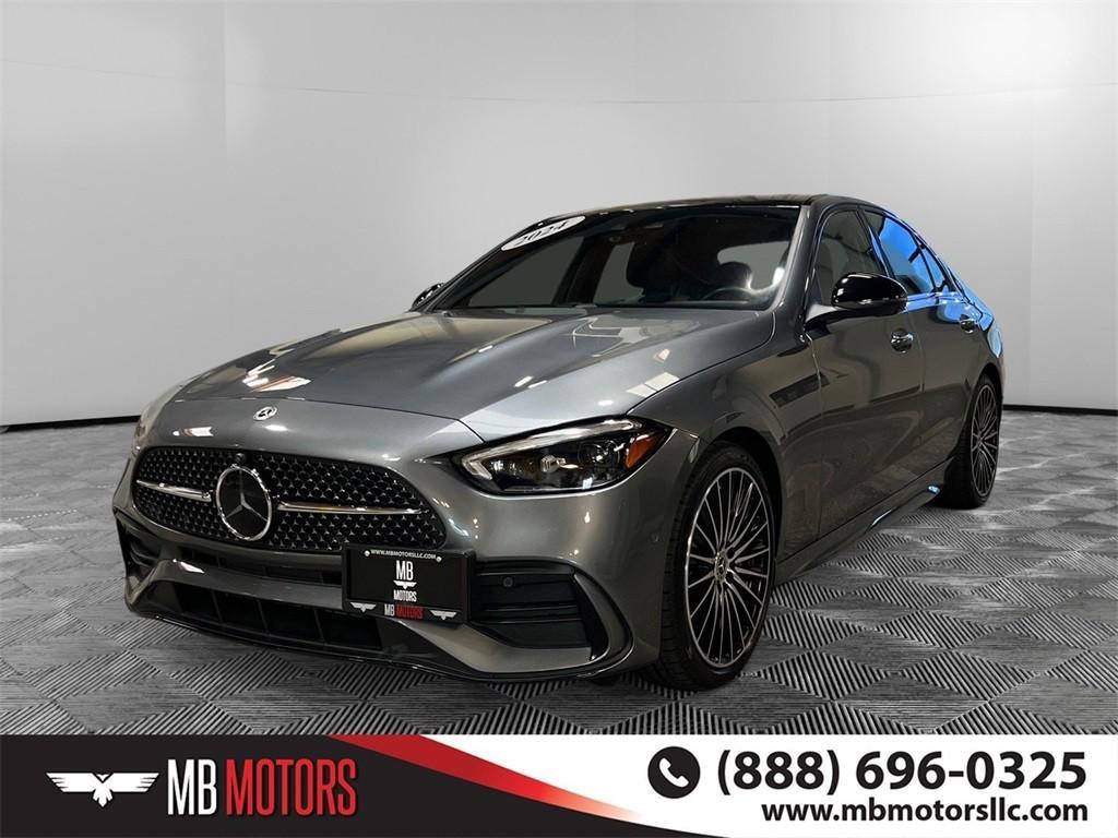 used 2024 Mercedes-Benz C-Class car, priced at $36,998
