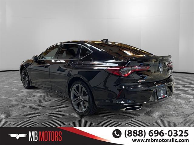 used 2022 Acura TLX car, priced at $35,500