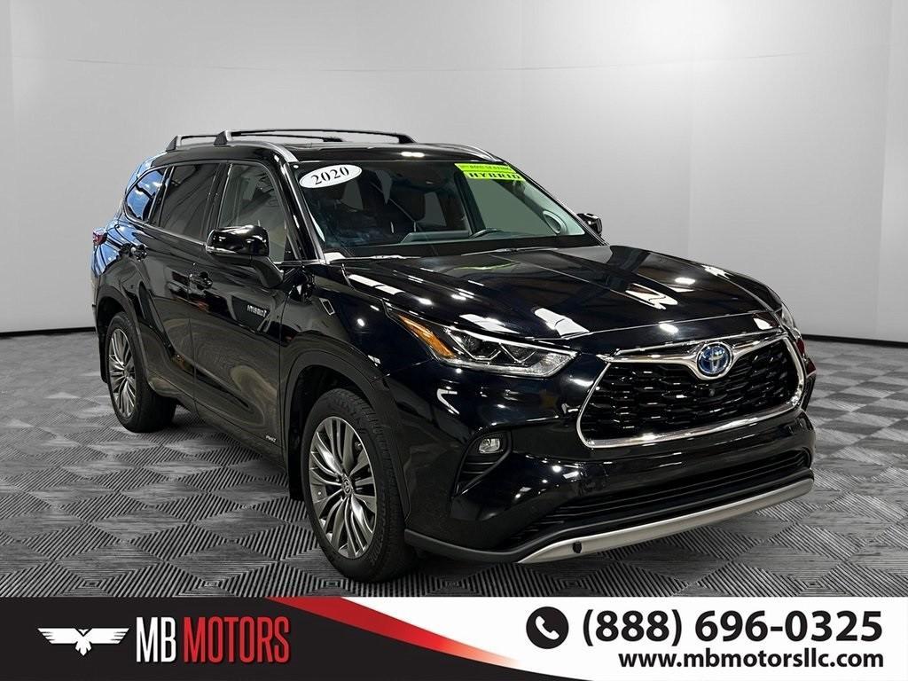 used 2020 Toyota Highlander Hybrid car, priced at $39,995