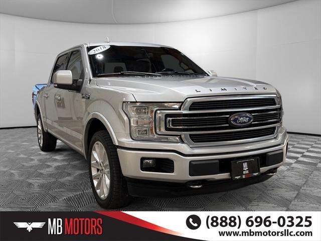 used 2018 Ford F-150 car, priced at $31,500