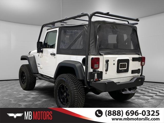 used 2013 Jeep Wrangler car, priced at $16,995