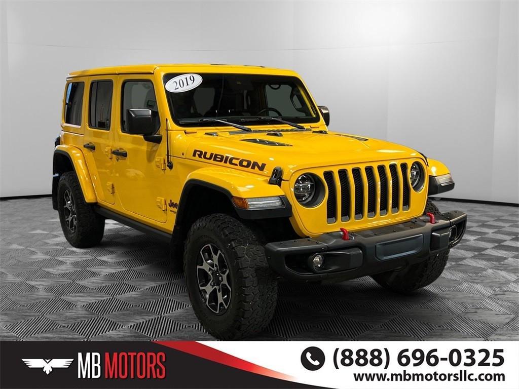 used 2019 Jeep Wrangler Unlimited car, priced at $36,500