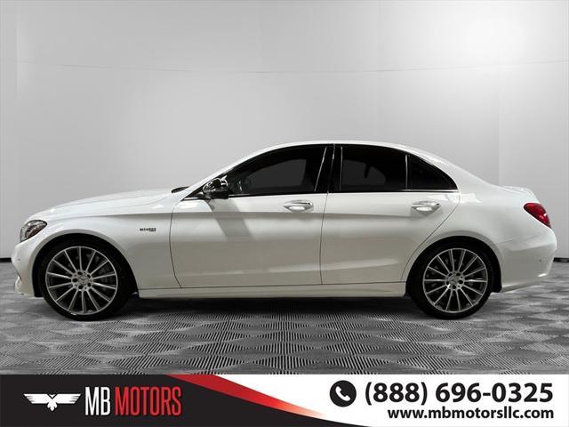 used 2018 Mercedes-Benz AMG C 43 car, priced at $26,500