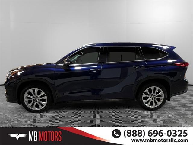 used 2023 Toyota Highlander car, priced at $38,500