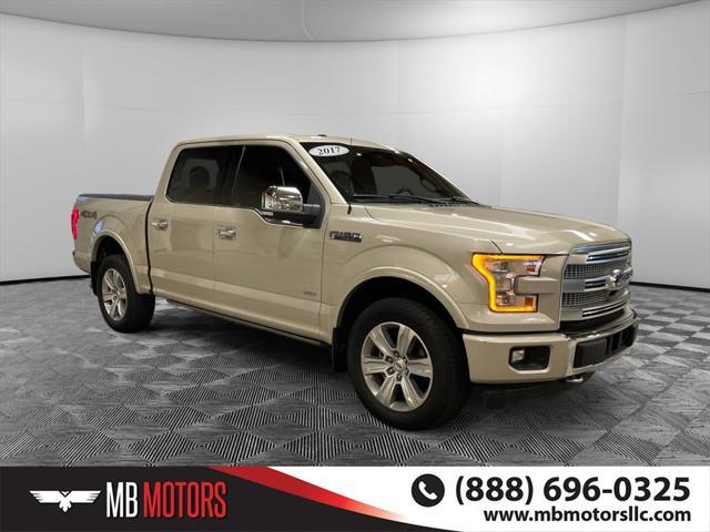 used 2017 Ford F-150 car, priced at $27,500