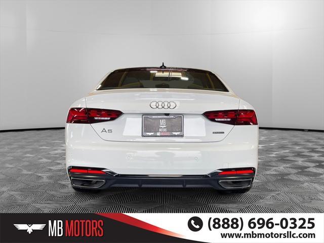 used 2021 Audi A5 car, priced at $36,500