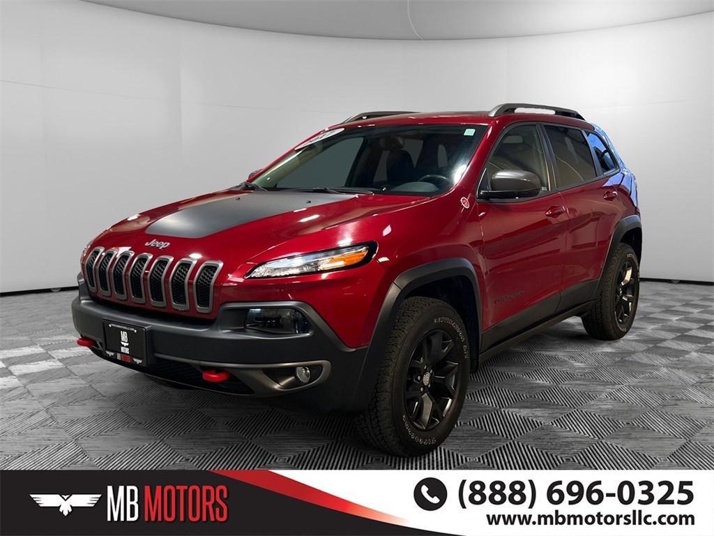 used 2017 Jeep Cherokee car, priced at $18,500