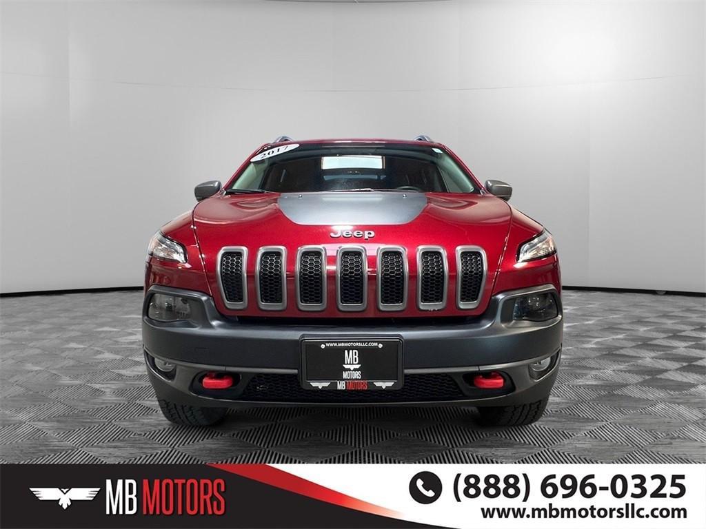 used 2017 Jeep Cherokee car, priced at $18,500