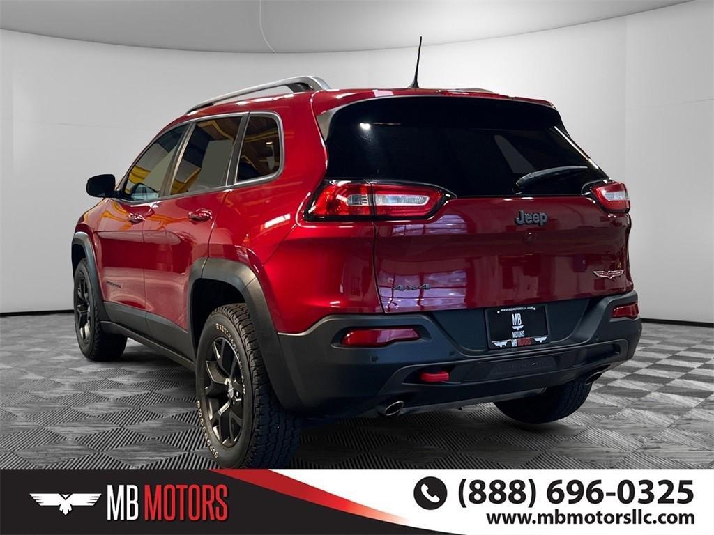 used 2017 Jeep Cherokee car, priced at $18,500