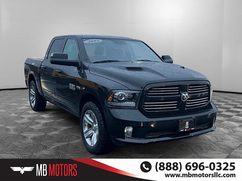 used 2015 Ram 1500 car, priced at $18,500