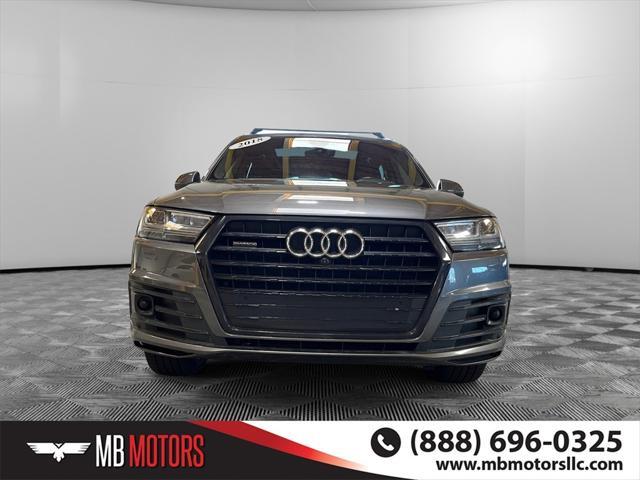 used 2018 Audi Q7 car, priced at $25,500