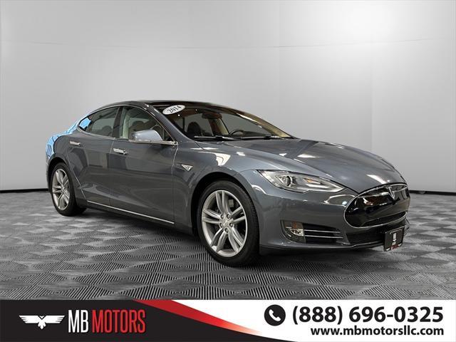used 2014 Tesla Model S car, priced at $22,500