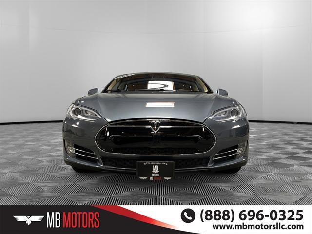 used 2014 Tesla Model S car, priced at $22,500