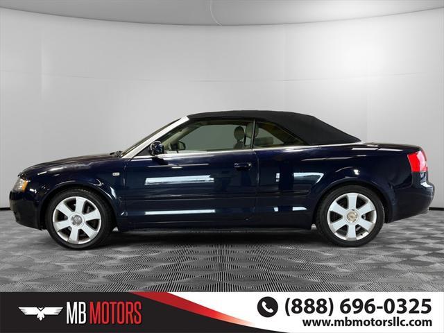used 2003 Audi A4 car, priced at $4,500