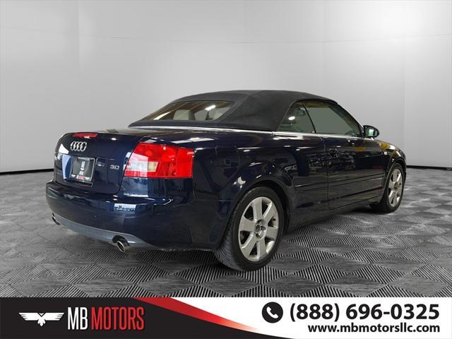 used 2003 Audi A4 car, priced at $4,500