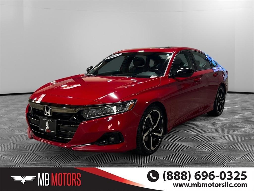 used 2021 Honda Accord car, priced at $24,500