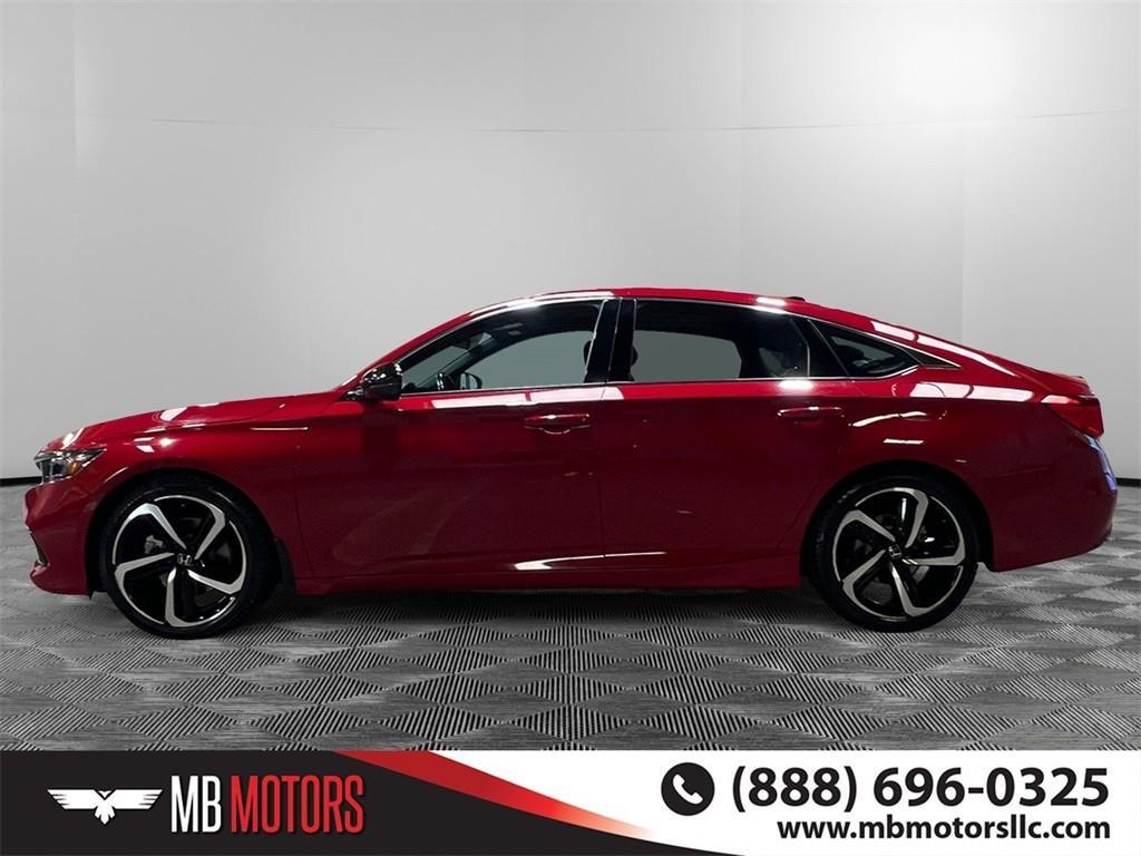 used 2021 Honda Accord car, priced at $24,500