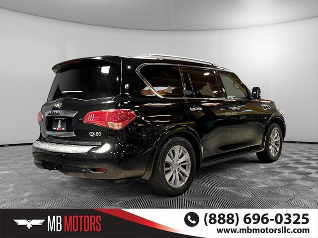 used 2017 INFINITI QX80 car, priced at $28,500