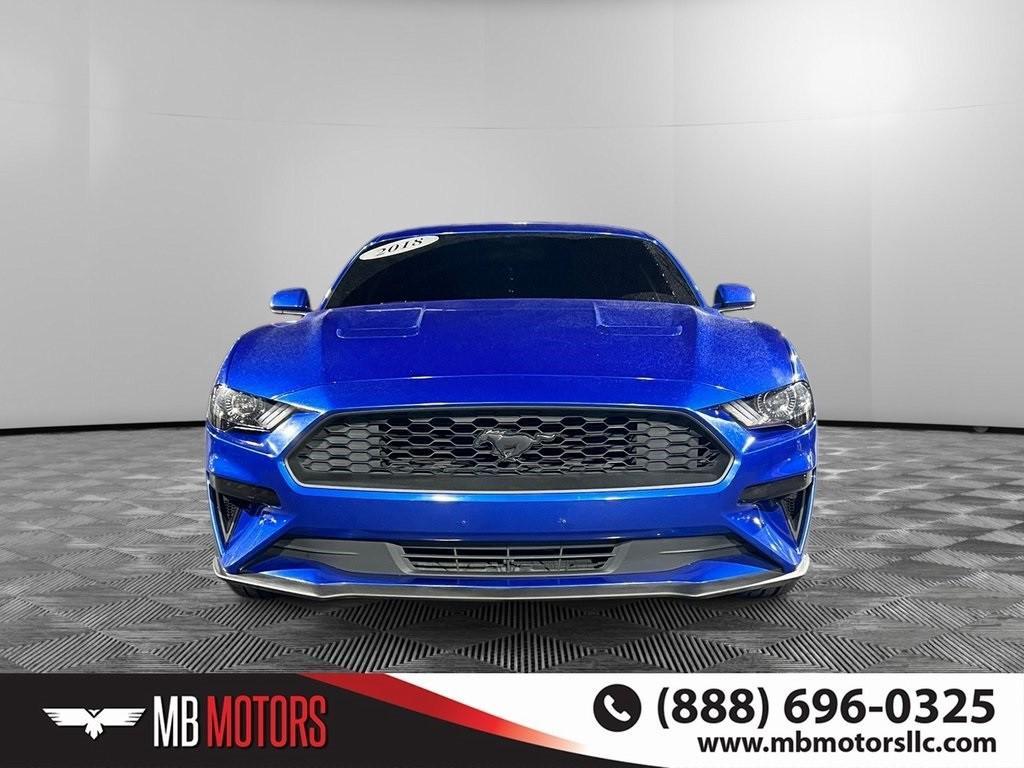 used 2018 Ford Mustang car, priced at $16,998