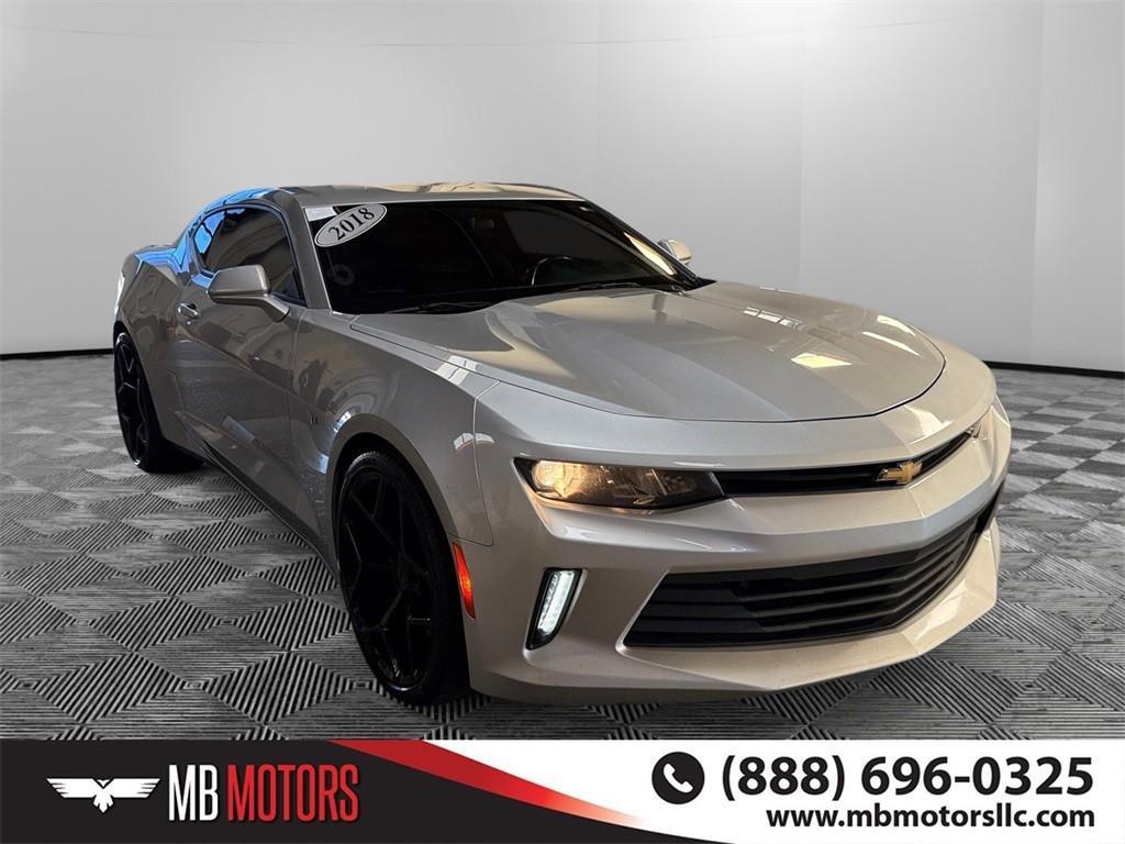 used 2018 Chevrolet Camaro car, priced at $14,500
