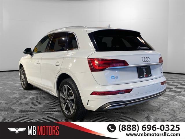 used 2021 Audi Q5 car, priced at $22,500