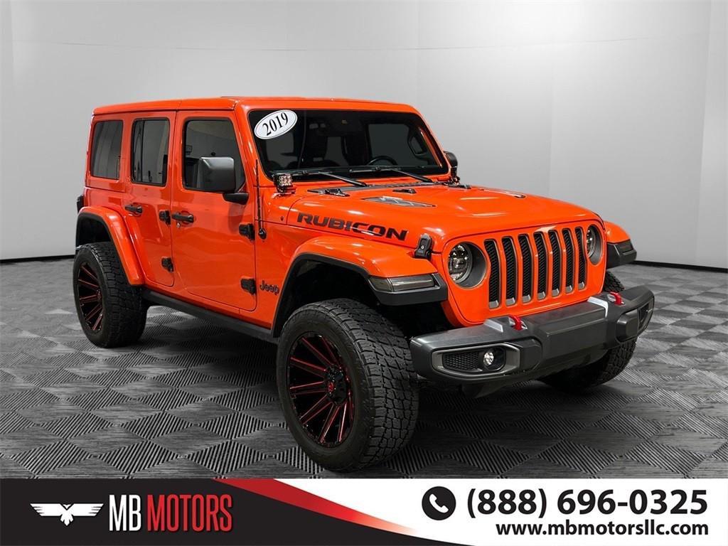used 2019 Jeep Wrangler Unlimited car, priced at $35,998