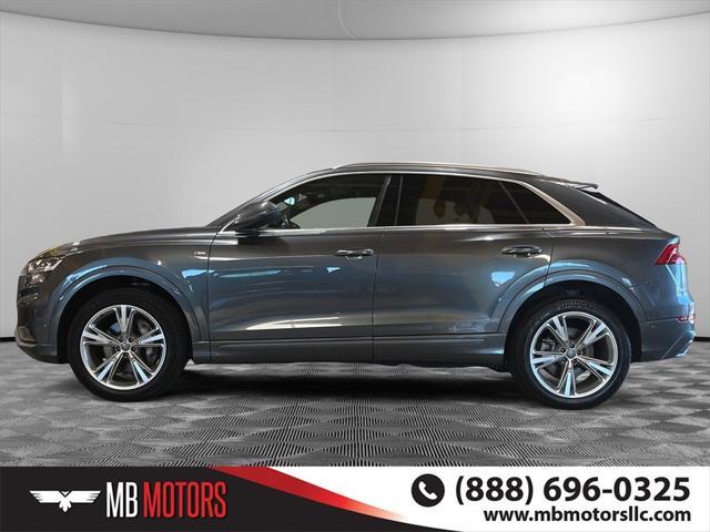 used 2019 Audi Q8 car, priced at $33,500