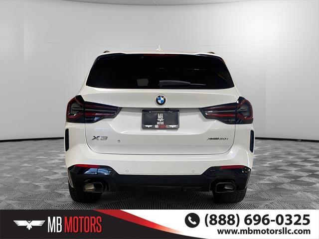 used 2022 BMW X3 car, priced at $36,500