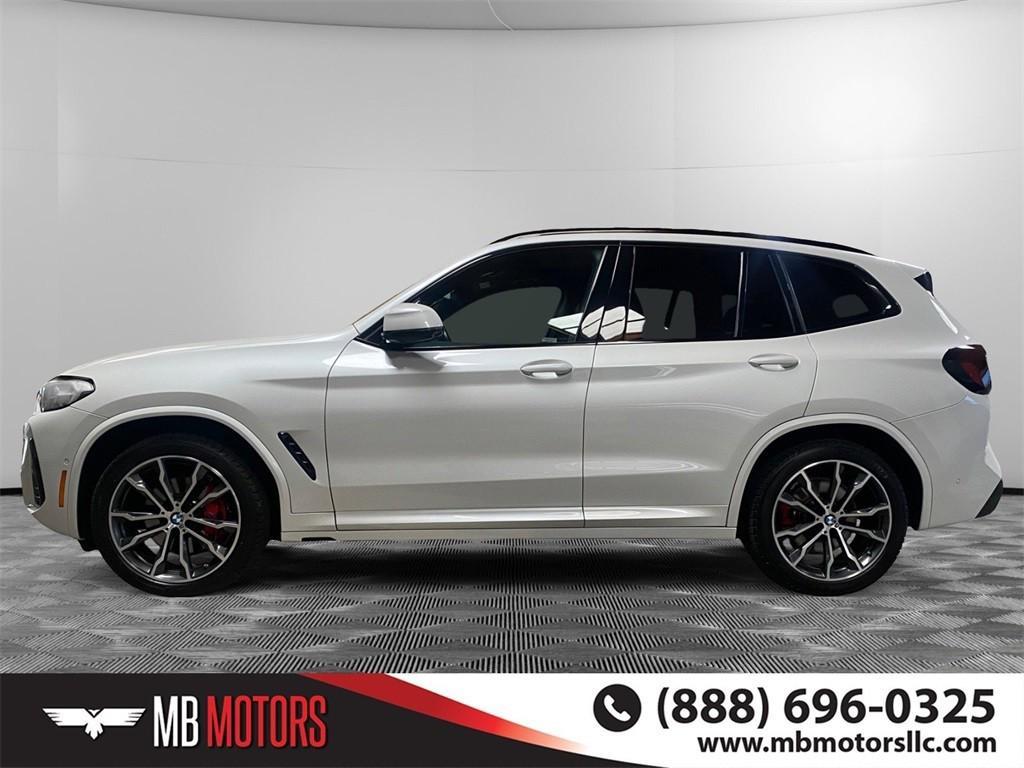 used 2022 BMW X3 car, priced at $33,450