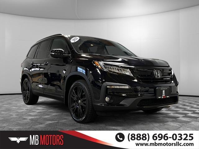 used 2021 Honda Pilot car, priced at $33,850