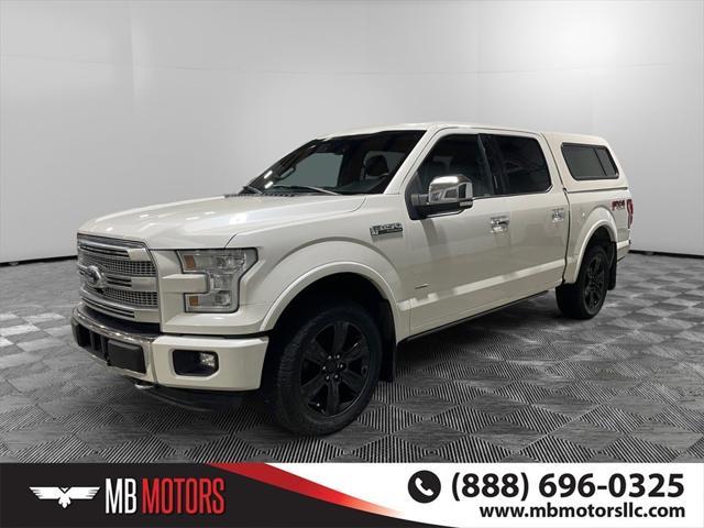 used 2015 Ford F-150 car, priced at $27,500