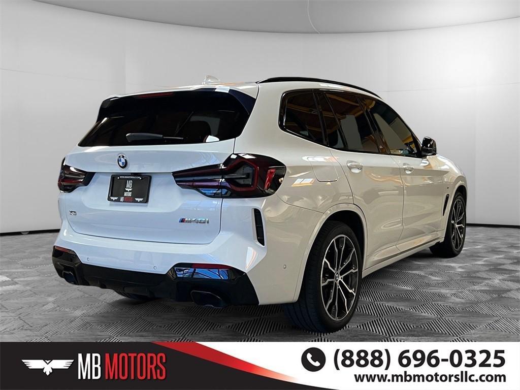used 2022 BMW X3 car, priced at $40,500