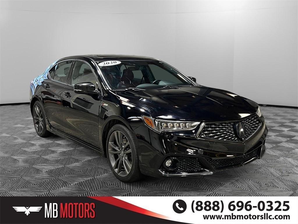 used 2020 Acura TLX car, priced at $26,500