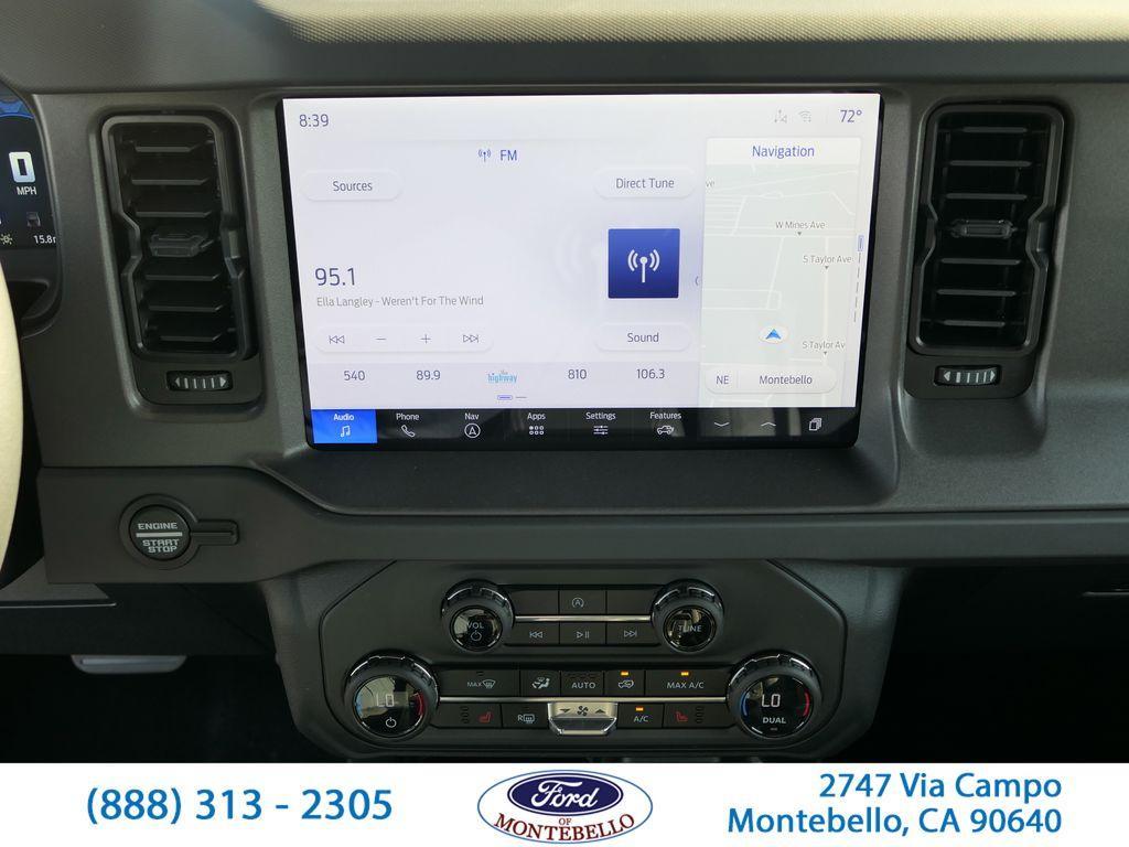 new 2025 Ford Bronco car, priced at $45,641