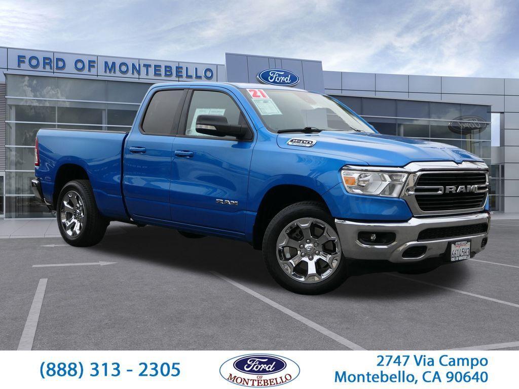 used 2021 Ram 1500 car, priced at $26,988