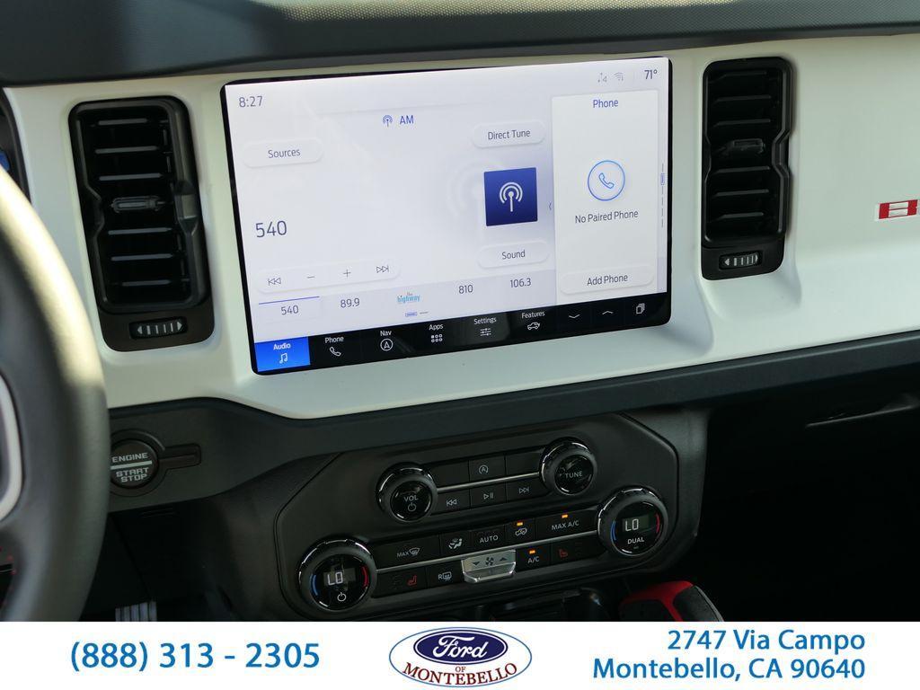 new 2025 Ford Bronco car, priced at $57,970