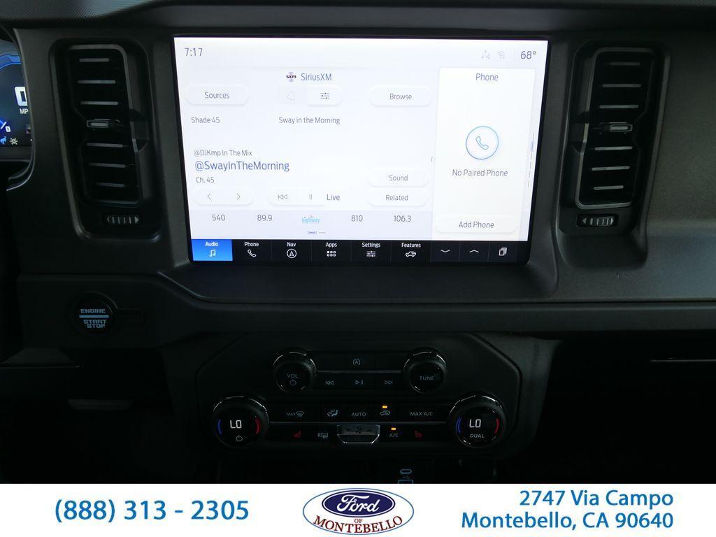 new 2025 Ford Bronco car, priced at $62,988