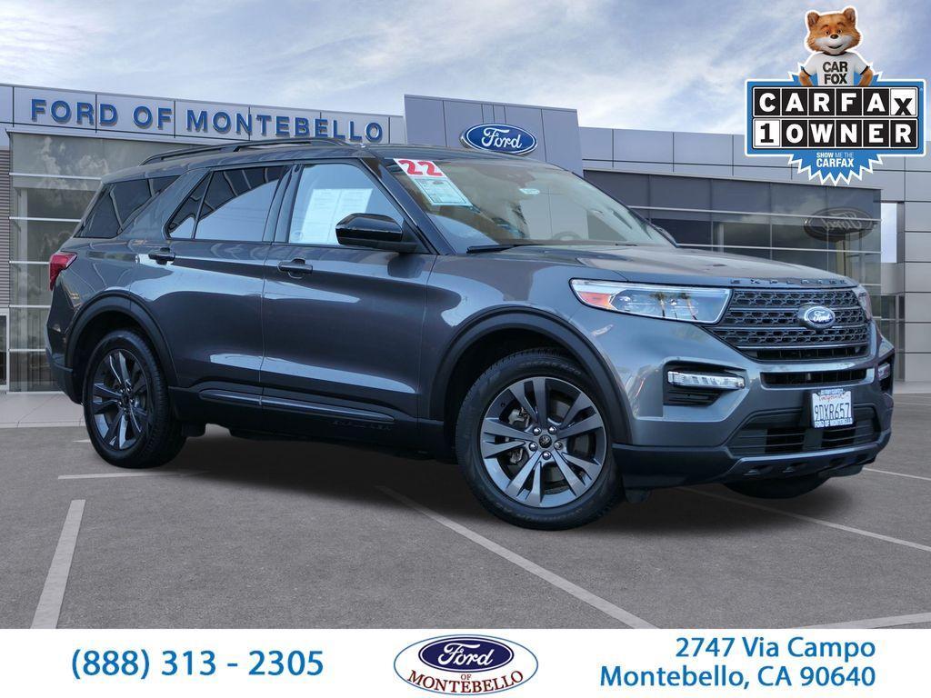 used 2022 Ford Explorer car, priced at $28,988
